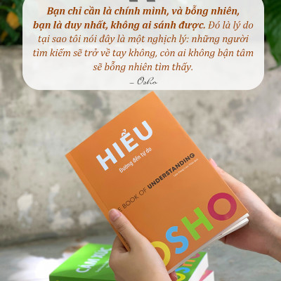 Sách - Combo 3 Cuốn OSHO : Yêu + Hiểu + Cảm Xúc