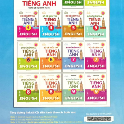 Global Success - Bộ Đề Kiểm Tra Tiếng Anh Lớp 7 - Tập 1 (Có Đáp Án)