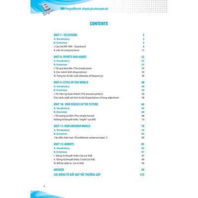 Sách - Luyện Chuyên Sâu Ngữ Pháp Và Bài Tập Tiếng Anh Lớp 6 - Tập 2 - Megabook