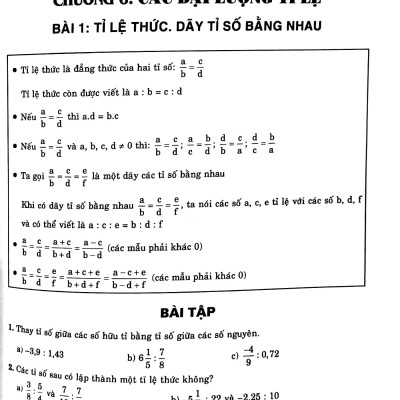 Toán Nâng Cao Lớp Lớp 7 - Tập 2