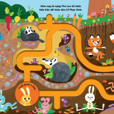 Sách - Mê Cung Diệu Kì - Lễ Phục Sinh - Bìa Cứng