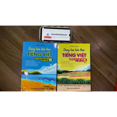Sách - Combo Trọng tâm kiến thức tiếng việt (luyện thi vào lớp 6) trọn bộ (có đáp án)