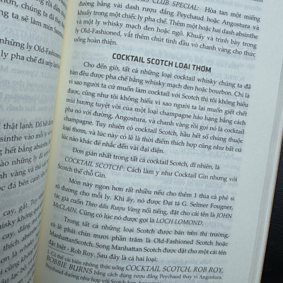 (“Kinh thánh” cho dân pha chế) TẤT TẦN TẬT VỀ COCKTAIL - David A. Embury -  Nguyễn Thị Hạnh dịch – Light Books - NXB Hồng Đức