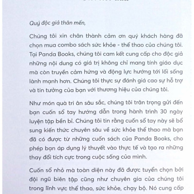 Thử Thách 30 Ngày Biến Chuyển Tâm Trí - Thay Đổi Cơ Thể - Cam Kết Bền Bỉ - PD