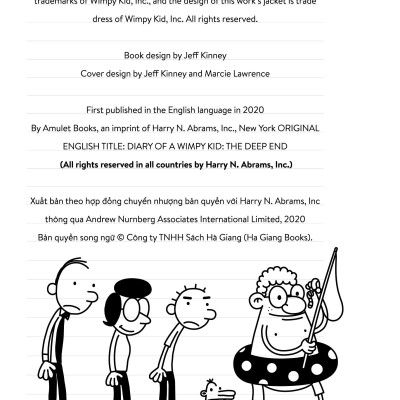 Nhật Ký Chú Bé Nhút Nhát - Tập 15: The Deep End - Cái Kết Khó Lường (Song Ngữ Việt-Anh)