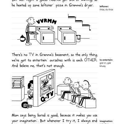 Nhật Ký Chú Bé Nhút Nhát - Tập 15: The Deep End - Cái Kết Khó Lường (Song Ngữ Việt-Anh)