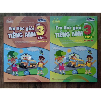 Sách - Cpmbo Em học giỏi tiếng anh lớp 3 tập 1 + 2 - có đáp án ( GLOBAL SUCCESS )
