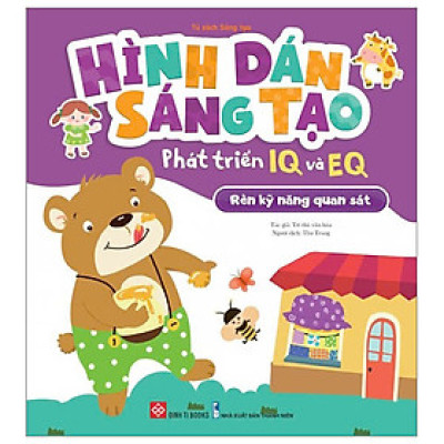 Hình Dán Sáng Tạo - Phát Triển IQ Và EQ - Nâng Cao Năng Lực Tự Bảo Vệ Bản Thân
