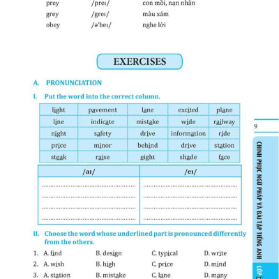 Global Success - Chinh Phục Ngữ Pháp Và Bài Tập Tiếng Anh Lớp 7 - Tập 2 (Có Đáp Án)