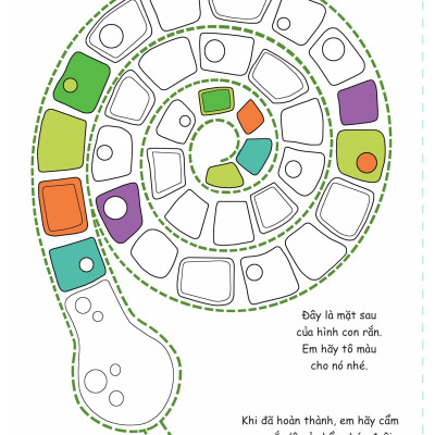 Cắt, Gấp, Tô Màu - Thế Giới Động Vật