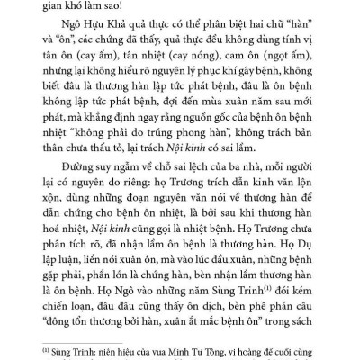 Ôn bệnh điều biện - Ứng dụng biện chứng tam tiêu trong trị bệnh ôn nhiệt