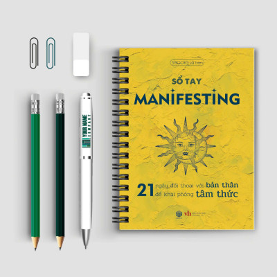 Sổ Tay Manifesting - 21 Ngày Đối Thoại Với Bản Thân Để Giải Phóng Tâm Thức - SBOOKS