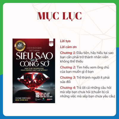 Sách Cách đưa bạn trở thành siêu sao nơi công sở - How to Be the Employee Your Company Can