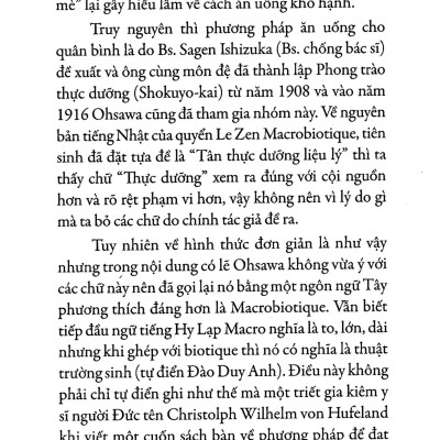 Phương pháp Ohsawa Hỏi Và Đáp - Tập 1 - 	George Ohsawa ( dịch giả Huỳnh Văn Ba )