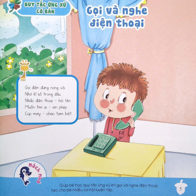 Kỹ Năng Cho Trẻ Từ 3 Đến 6 Tuổi - Dạy Con Học Lễ Giáo - Lớp Lá 1 (Tái Bản)