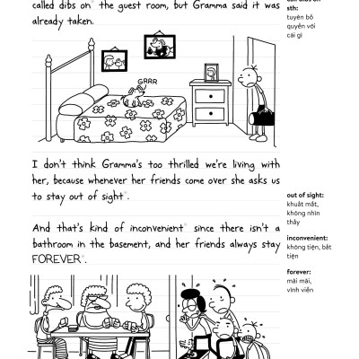 Nhật Ký Chú Bé Nhút Nhát - Tập 15: The Deep End - Cái Kết Khó Lường (Song Ngữ Việt-Anh)