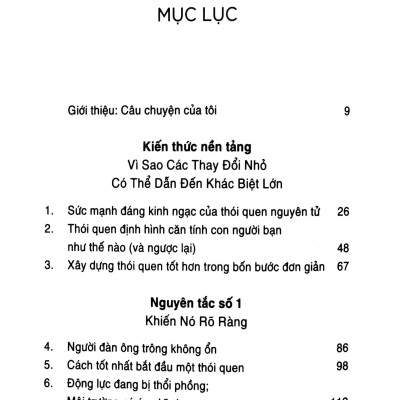 Atomic Habits - Thay Đổi Tí Hon Hiệu Quả Bất Ngờ (Tái Bản 2023)