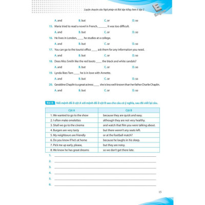 Sách - Luyện Chuyên Sâu Ngữ Pháp Và Bài Tập Tiếng Anh Lớp 6 - Tập 2 - Megabook