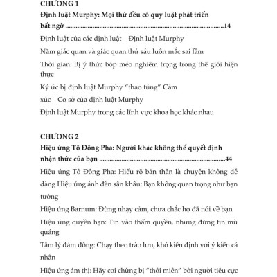 Định Luật Murphy - Mọi Bí Mật Tâm Lý Thao Túng Cuộc Đời Bạn