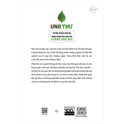 Ung Thư - Sự Thật, Hư Cấu, Gian Lận Và Những Phương Pháp Chữa Bệnh Không Độc Hại