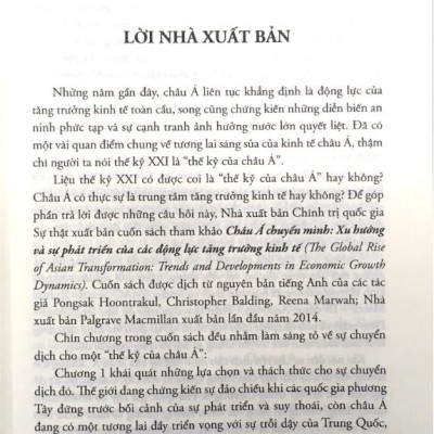 Châu Á Chuyển Mình