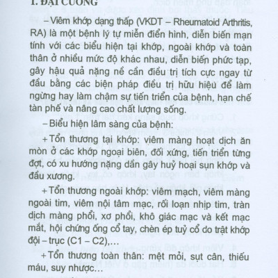 Phác Đồ Chẩn Đoán Và Điều Trị Các Bệnh Cơ Xương Khớp Thường Gặp