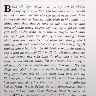 Đông Y ĐiềuTrị - Bệnh Rối Loạn Chuyển Hóa Và Nội Tiết-  	GS. BS Trần Văn Kỳ