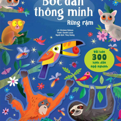 Combo 6 Cuốn Bóc Dán Thông Minh