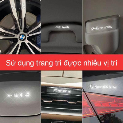 [MAZDA] Miếng decal dán trang trí xe ô tô đẹp, tem kim loại chìm in logo hãng xe Mazda 2, 3,6 Mazda Cx-5, Cx-8,BT50