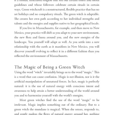 The Green Witch: Your Complete Guide To The Natural Magic Of Herbs, Flowers, Essential Oils, And More