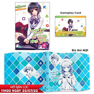 Phương Pháp "Đào Tạo" Nữ Chính Nhạt Nhòa - Tập 4 - Bản Đặc Biệt - Tặng Kèm Bìa Hai Mặt + Gameplay Card