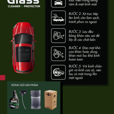 Nước Lau Và Bảo Vệ Kính SUPERONE Glass Cleaner And Protector  – Universal SOUTHWALL A303