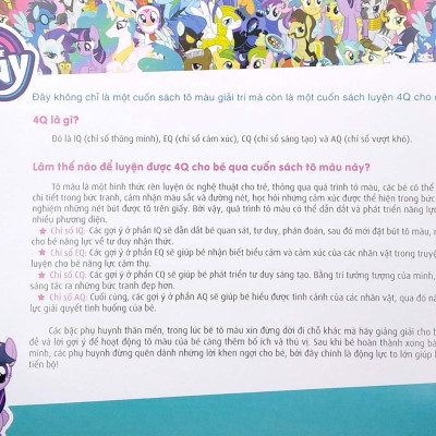 Bộ Sách My Little Pony - Tô Màu Sáng Tạo 4Q (Bộ 4 Cuốn)