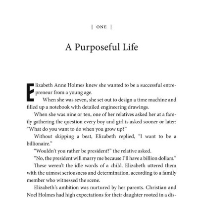 Bad Blood: Secrets And Lies In A Silicon Valley Startup