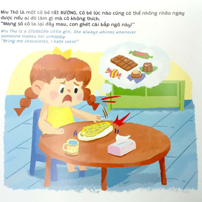 Truyện Kể Cho Miu Hiểu Chuyện - Con Ghét Cắt Móng Chân, Móng Tay (Song Ngữ Việt-Anh)