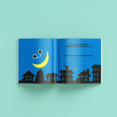 Chiếc miệng của bầu trời đêm - Sách Ehon Nhật Bản cho bé phát triển trí tưởng tượng