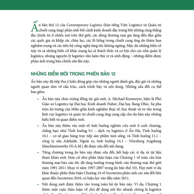 Logistics Và Quản Trị Chuỗi Cung Ứng