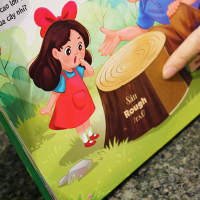 Touch And Feel - Sách Sờ Chạm Khám Phá- Thế Giới Thực Vật - Khám Phá Khu Vườn Kỳ Diệu