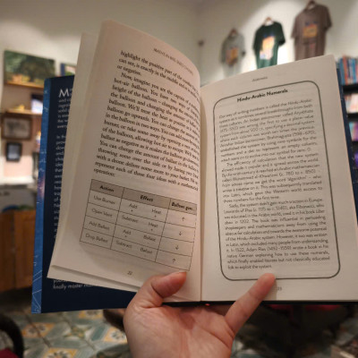 Sách - Maths In Bite-Sized Chunks by Chris Waring - Khoa học toán học tiếng Anh - English Book/ Maths - Science