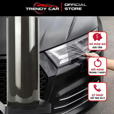 Decal PPF 3 lớp dán pha ô tô chuyên dụng cao cấp, Dán chống xước xe máy, ô tô đèn pha khổ 30 và 60cm