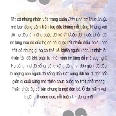 Bản Tình Ca Khúc Khuỷu