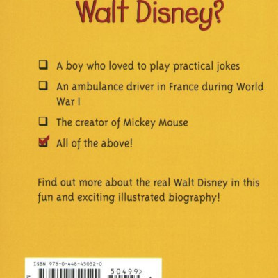 Who Was Walt Disney?