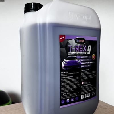 DUNG DỊCH RỬA XE MÁY Ô TÔ KHÔNG CHẠM EKOKEMIKA TREX-9-22L