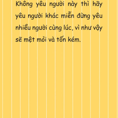 Nếu Có Người Yêu, Em Thích…