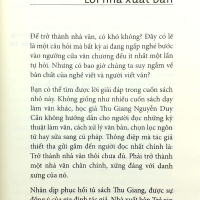 Để Thành Nhà Văn (Tái Bản 2021)