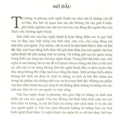 Tư Tưởng Và Phong Cách Nhà Văn - Những Vấn Đề Lý Luận Và Thực Tiễn (Bản in năm 2020)
