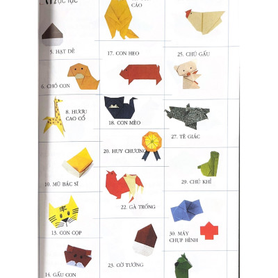 Origami - Trò Chơi Gấp Giấy Dành Cho Trẻ Em Tập 2 (Tái Bản) - Vanlangbooks
