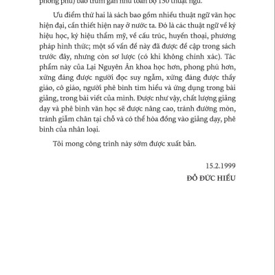 150 Thuật Ngữ Văn Học