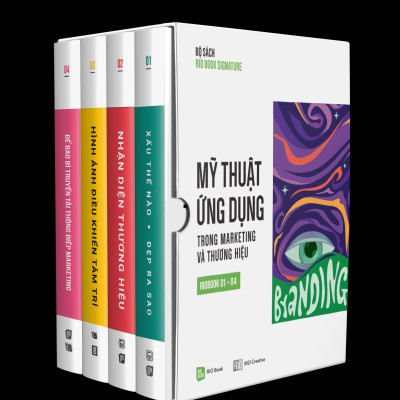 [COMBO] RIO Book Signature - Mỹ thuật ứng dụng trong Marketing và Thương hiệu (RIO Book No.1,2,3,4)