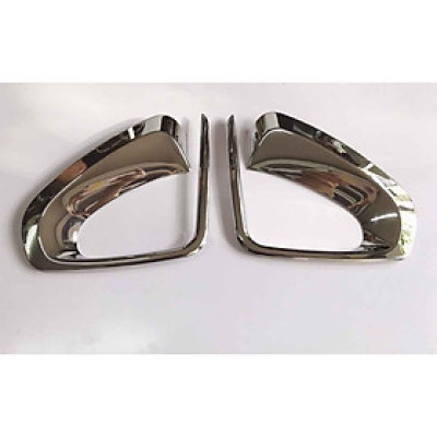 Ốp Viền Đèn Gầm Trước Mạ Crom Dành Cho Xe Fortuner 2017 2018 2019 2020